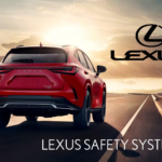 Red Lexus SUV, Lexus Safety System+ Image