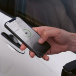 Smartphone using Lexus Digital Key